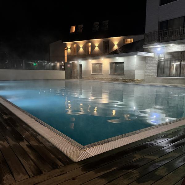 Комфортное проживание, горячие источники и купание под открытым небом