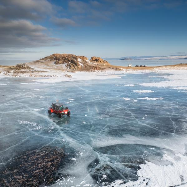 Зимний транспорт: хивусы, «УАЗы», «Соболи», багги, внедорожники, переправы