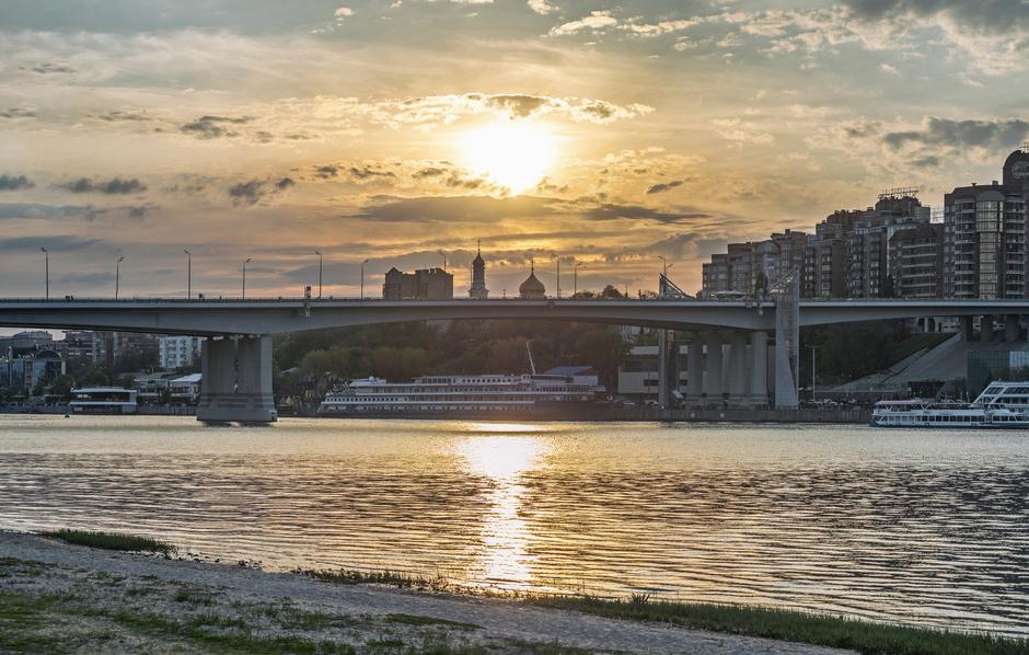 Закат в Ростове-на-Дону