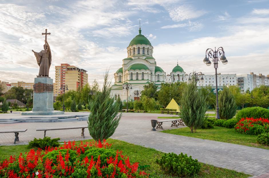 Центр Астрахани