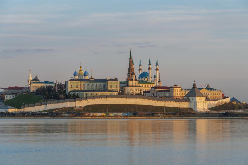 Вид на Казанский Кремль