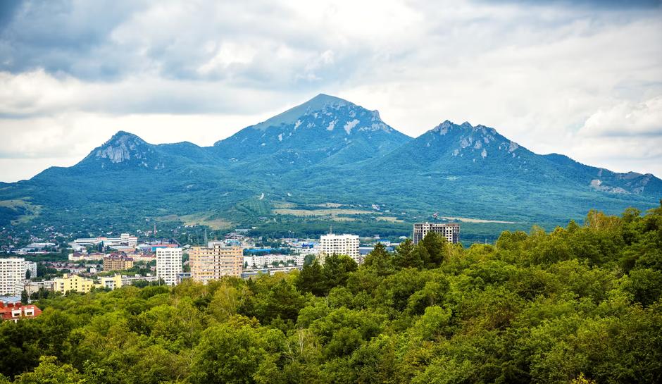 Вида на гору Бештау