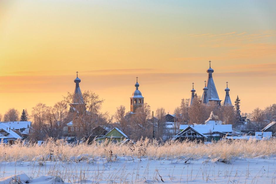 Ансамбль деревянных церквей в Ньоноксе (Ненокса)
